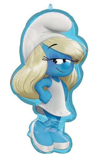 Anagram Birthday Party Supplies Smurf's Theme Balloon Bouquet Decorations