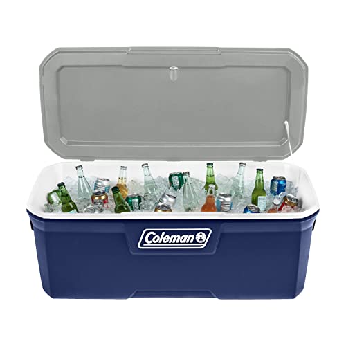 Coleman Classic Series Insulated Portable Cooler, Leak-Resistant Outdoor Hard Cooler Keeps Ice up to 5 Days, 52/70/120/150...