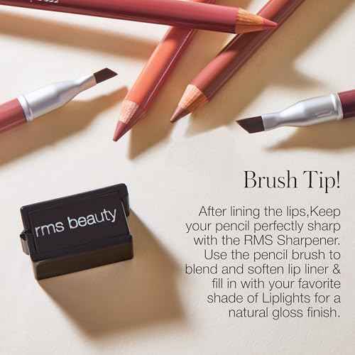 RMS Beauty Go Nude Lip Pencil ? Creamy Long-Lasting Lip Liner for Great Definition | Natural Matte Finish | Nourishing, Hydrating Formula | One Size