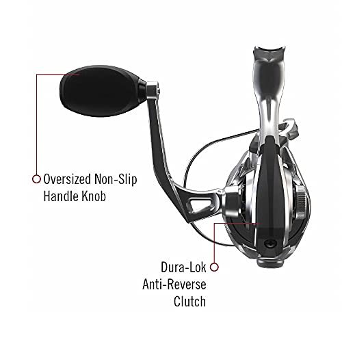 Quantum Throttle Spinning Reel and Fishing Rod Combo