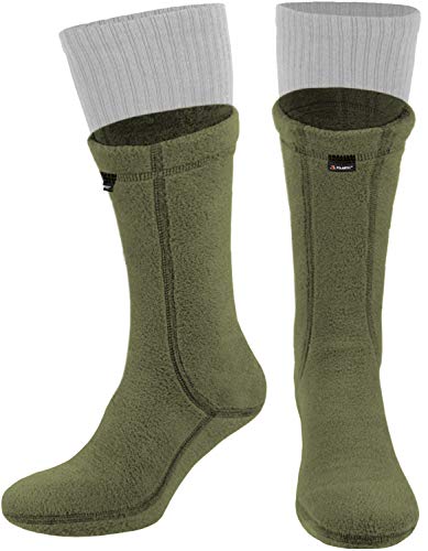 281Z Military Warm 8 inch Boot Liner Socks - Outdoor Tactical Hiking Sport - Polartec Fleece Winter Socks
