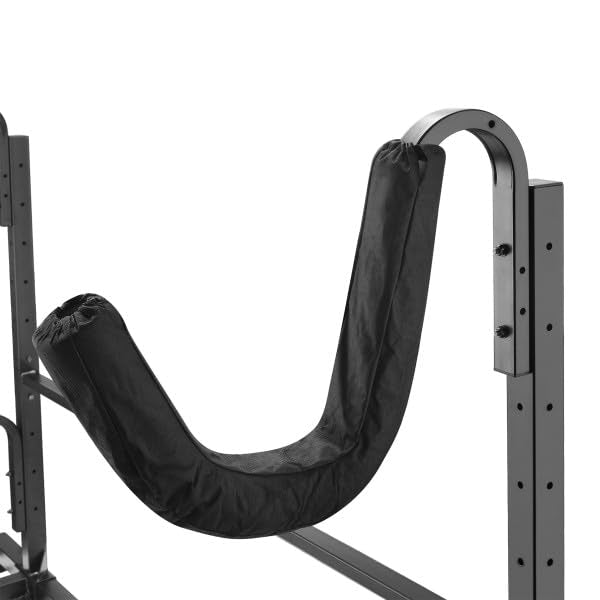 Rad Sportz Kayak Storage Rack - Freestanding Adjustable Stand with Padded Arms and 400lb Capacity for Canoes, SUP, or Padd...