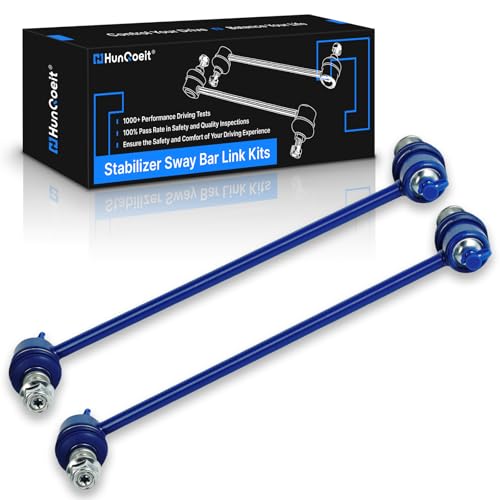 Hunqoeit K750660 2Pcs Front Stabilizer Sway Bar End Link Fit for Buick 2012 2013 2014 2015 2016 LaCrosse, 12-17 Regal, for...