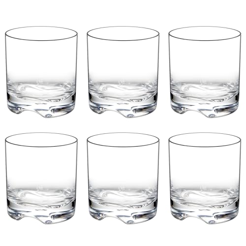 Amazing Abby - Equality - 12-Ounce Plastic Tumblers (Set of 6), All-Clear Drinking Glasses, Reusable Cups, BPA-Free, Shatt...