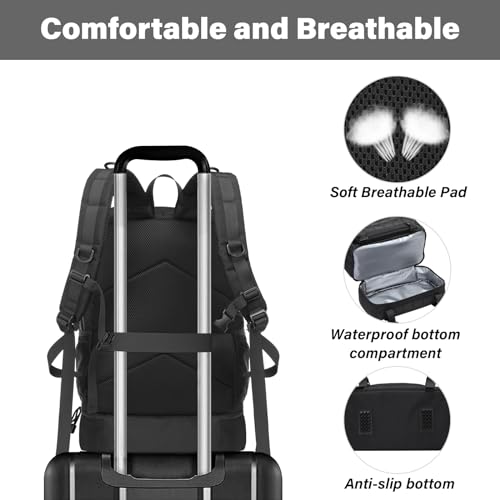 MOSISO 23L Tactical Backpack with Bottom Insulated Cooler, Military Daypack 3 Day Assault Pack Army Rucksack Bug Out Bag w...