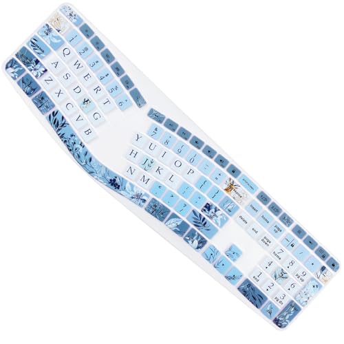 Sanfulin Silicone Keyboard Cover Skin for Logitech Ergo K860 Wireless Ergonomic Keyboard US Layout, Logitech K860 Accessor...