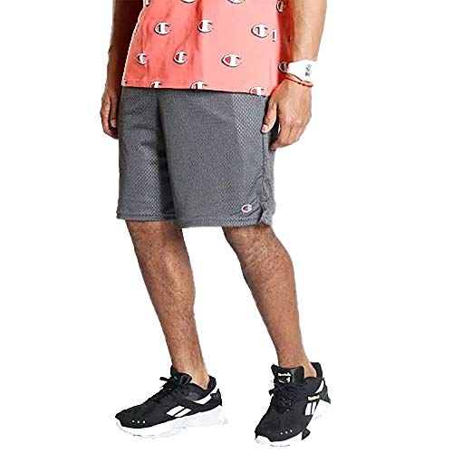 Champion Men's Long Mesh Short with Pockets Navy