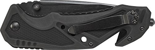 Smith & Wesson M&P SWMP11B 8.9in High Carbon S.S. Folding Knife with 3.8in Tanto Point Blade and Aluminum Handle for Outdo...
