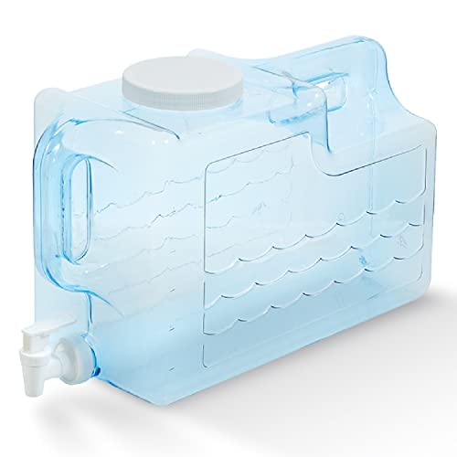 Arrow Home Products 3 Gallon Drink Dispenser for Fridge - Plastic Beverage Dispenser with Spigot for Easy Dispensing - BPA...