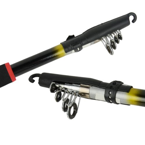 8 Feet Carbon Fishing Telescopic Rod Fishing Pole