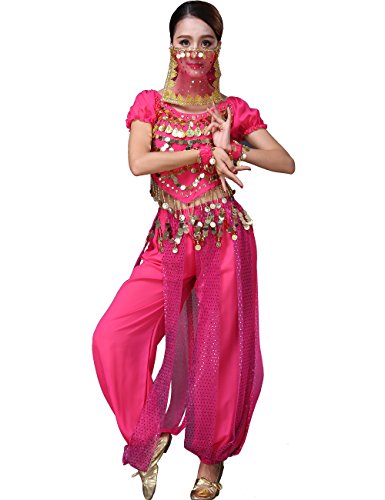 Astage Lady Belly Dancer Costume Halloweem Performance Wear All Sets