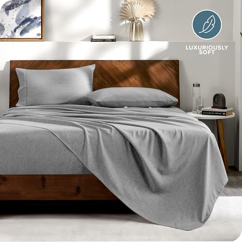 Bare Home Bed-in-A-Bag 7 Piece Comforter & Sheet Set - Queen - Goose Down Alternative - Ultra-Soft 1800 Premium Bedding Se...