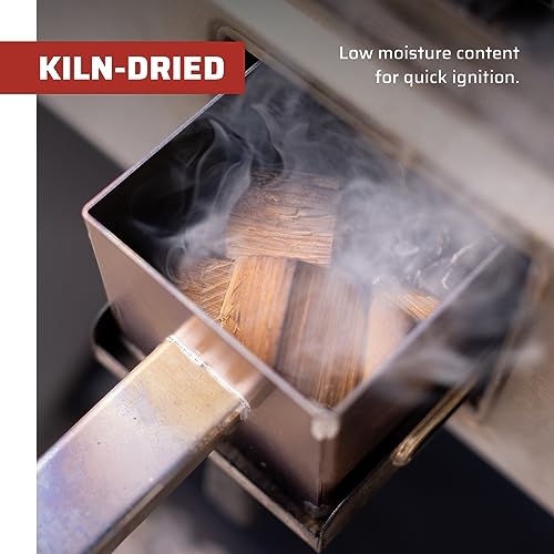 Camp Chef Premium Hardwood Chunks - Wood Chunks for Smoking & Outdoor Grilling - Compatible with Pellet Grills, Smokers & ...