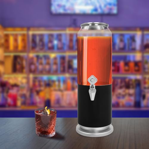 Gworobie Beer Tower Dispenser 3L/100oz - Beverage Dispenser with Spigot, Margarita Tower, Mimosa Tower,Heat/Ice Drink Disp...