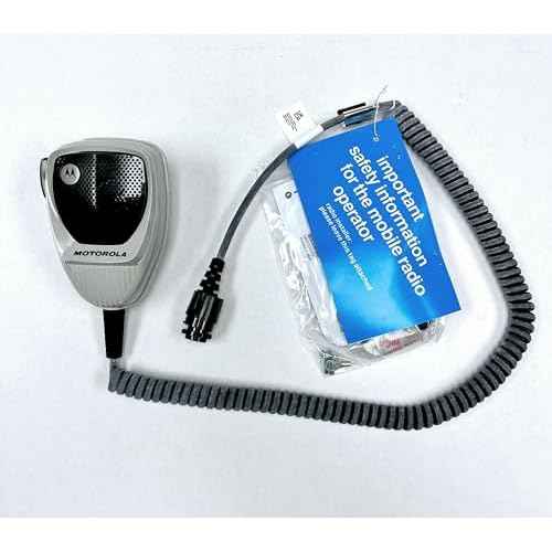 Motorola Solutions HMN1089, HMN1089C, OEM Water-Resistant Standard Palm Microphone, APX XTL Mobile RADIOS