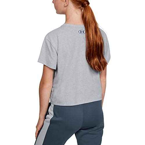 Under Armour Girls' Rival Print Fill Short-Sleeve T-Shirt