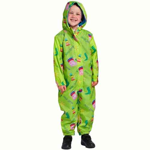 Peppa Pig Rain Suit | George Pig Waterproof Coverall for Toddler