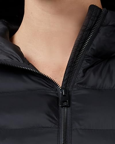 32 Degrees Heat Women’s Lightweight Packable Hooded Jacket – Water Resistant Travel Puffer