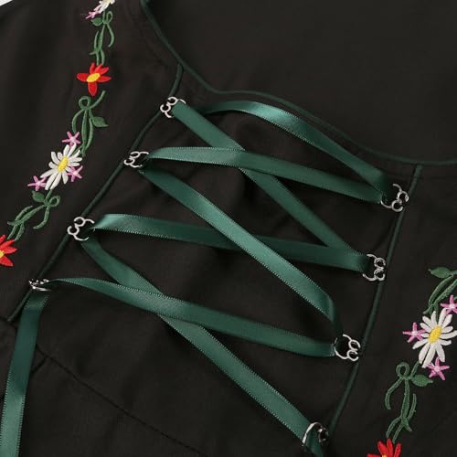 Colorful House Elegant German Oktoberfest dress Embroidered Oktoberfest dress