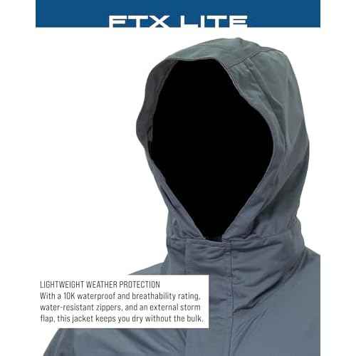 FROGG TOGGS mens Ftx Lite Rain Jacket ? Waterproof, Breathable, Stretch Comfort