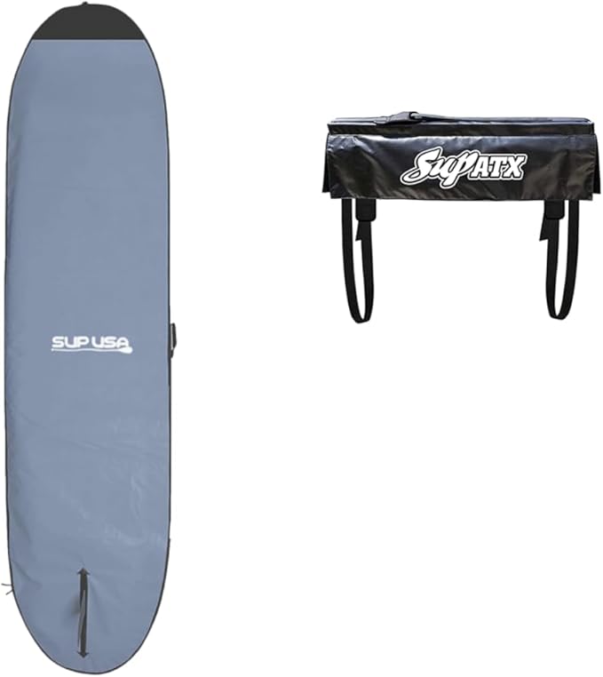 SUP USA Premium Paddleboard Bag with Handle, Foam Padded, Stand Up Paddleboard Cover Case, Carrying case for outdoor (11' ...