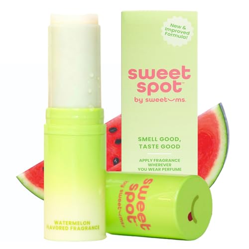 SweetSpot Flavored Solid Perfume Stick, Portable Travel Perfumes for Women, Long Lasting Fragrances, Non Sticky Formula, N...