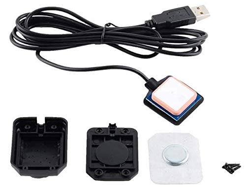 VK-162 USB GPS Dongle - Remote Mount USB - External GPS Navigation Dongle - Supports Stratux, Raspberry Pi, Google Earth, ...