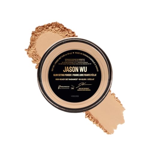 Jason Wu Ready Set Radiance Powder – 01 Glow – 0.85 oz (24g) – Luminous Setting Powder with Vitamin C & Rosehip Oil – Hydr...