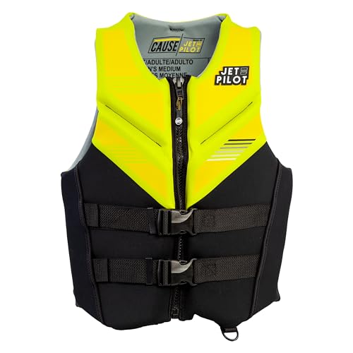 Jetpilot Cause Neoprene Coast Guard Approved Life Jacket PFD