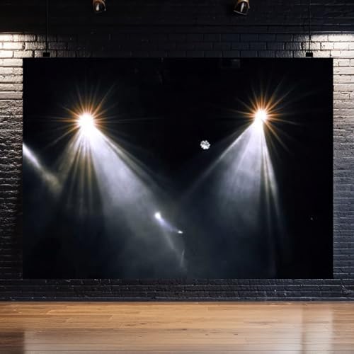 Photography Backdrop Photography Background Spotlights Stage from Various Direction for Photoshoot Portrait Photo Studio V...