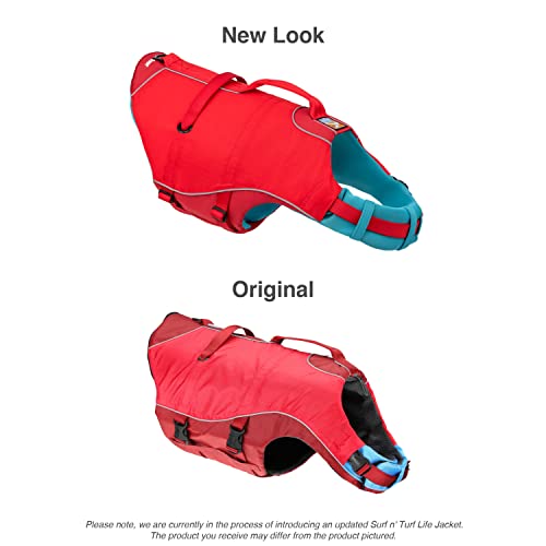 Kurgo Surf n’ Turf Dog Life Jacket - Flotation Life Vest for Swimming and Boating - Dog Lifejacket with Rescue Handle and ...