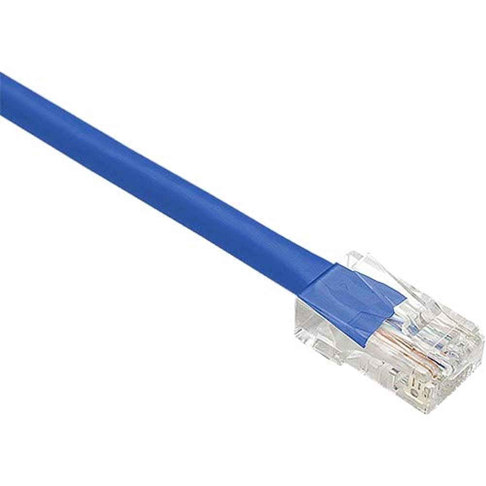 Unirise Usa Llc Cat6 Gigabit Ethernet Patch Cable Utp Blue Snagless 10Ft