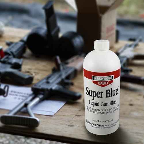 Birchwood Casey Super Blue Liquid Gun Blue - Double Strength for Rifles, Pistols, Revolvers, Shotguns and Other Firearms
