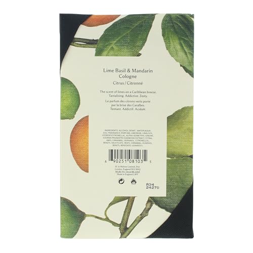 Jo Malone Lime Basil Mandarin by Jo Malone for Unisex - 3.4 oz Cologne Spray ( Pack May Vary )