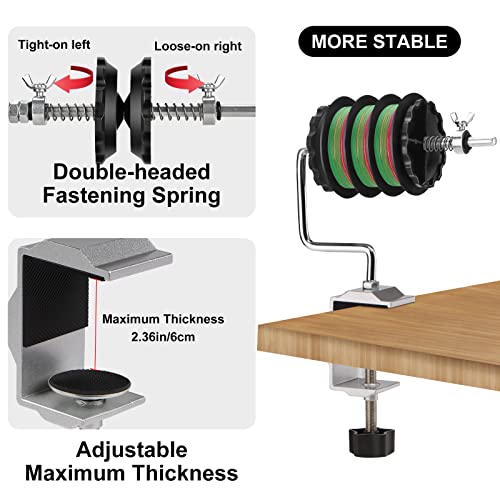 Linguang Fishing Line Spooler for Spinning Reel - Winder & Spooling Accessories