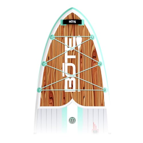 BOTE 10' FT 6" Breeze Aero Inflatable Stand Up Paddle Board, MAGNEPod Compatible Blow Up iSUP Great for Adults Kids Family...