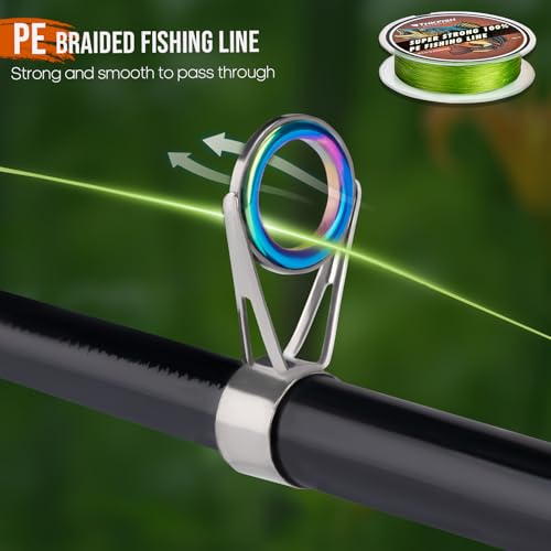 THKFISH Fishing Rod and Reel Combo with Backpack, Telescoping Fishing Pole Spinning Reel Kit with Fishing Lures, Pliers an...