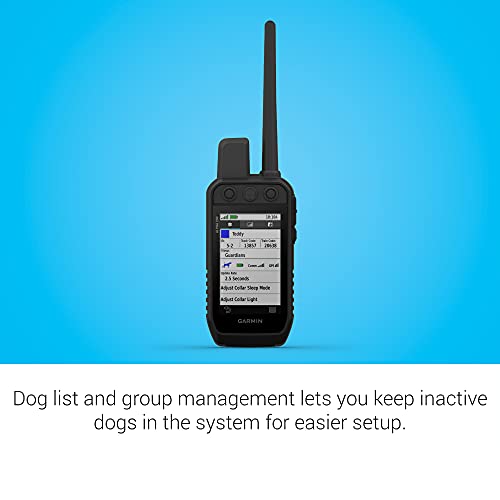 Garmin Alpha 200 Handheld, Simple, Accessible and Fast Tracking and Training for Your Dogs, Sunlight-readable 3.5" Capacit...