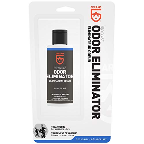 GEAR AID Revivex Odor Eliminator, All-Natural Formula for Removing Scents from Tents, Footwear and Sports Gear, 2 fl oz