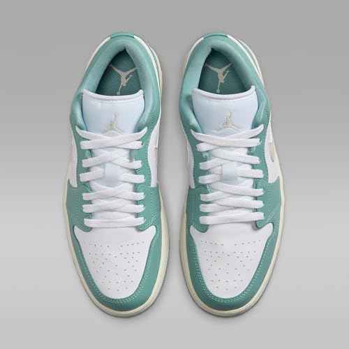 Air Jordan 1 Low Women's Shoes (White/Cannon/Sail/Light Orewood Brown)