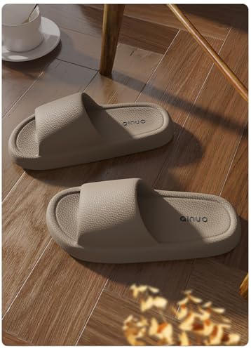 Shower Shoe Non-Slip Slipper for Men Women Open-toe Quick Drying Lightweight Dorm Slippers For Bathroom House Outdoor