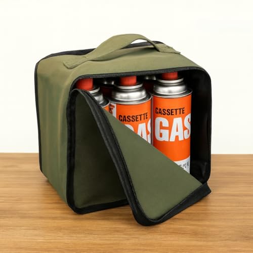 Outdoor Camping Cookware Storage Bag - Portable Handheld Organizer for Grill Pans, Utensils, and Kitchen Tools - Durable C...