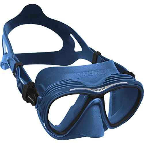 Cressi Adult Dive Mask with Advanced Fog System and Improved Downward Visibility - Quantum: Made in Italy