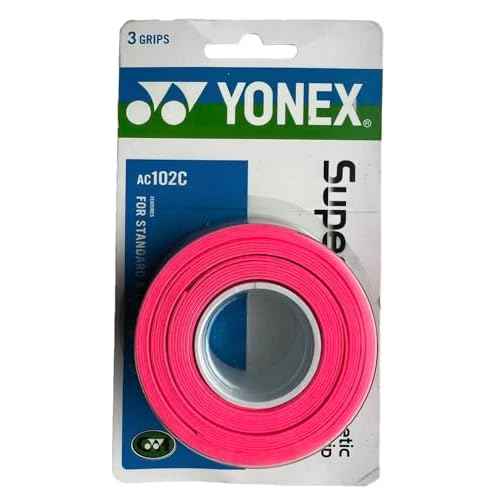 YONEX Overgrip Super GRAP 3 Pack - Tennis, Badminton, Squash - Choice of Colors