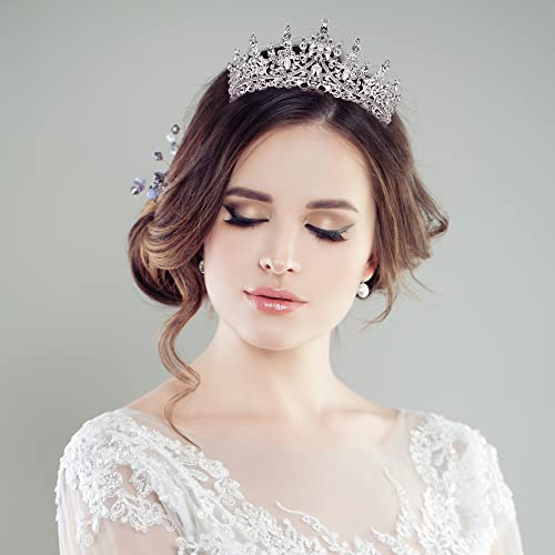 Sparkling Crystal Tiaras & Crowns for Women - Perfect for Weddings, Proms, Birthdays & More Special Occasions
