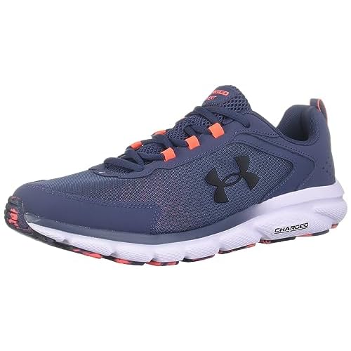 Under Armour Men's Charged Assert 9 Running Shoe, Downpour Gray/Downpour Gray/Black 8 M US