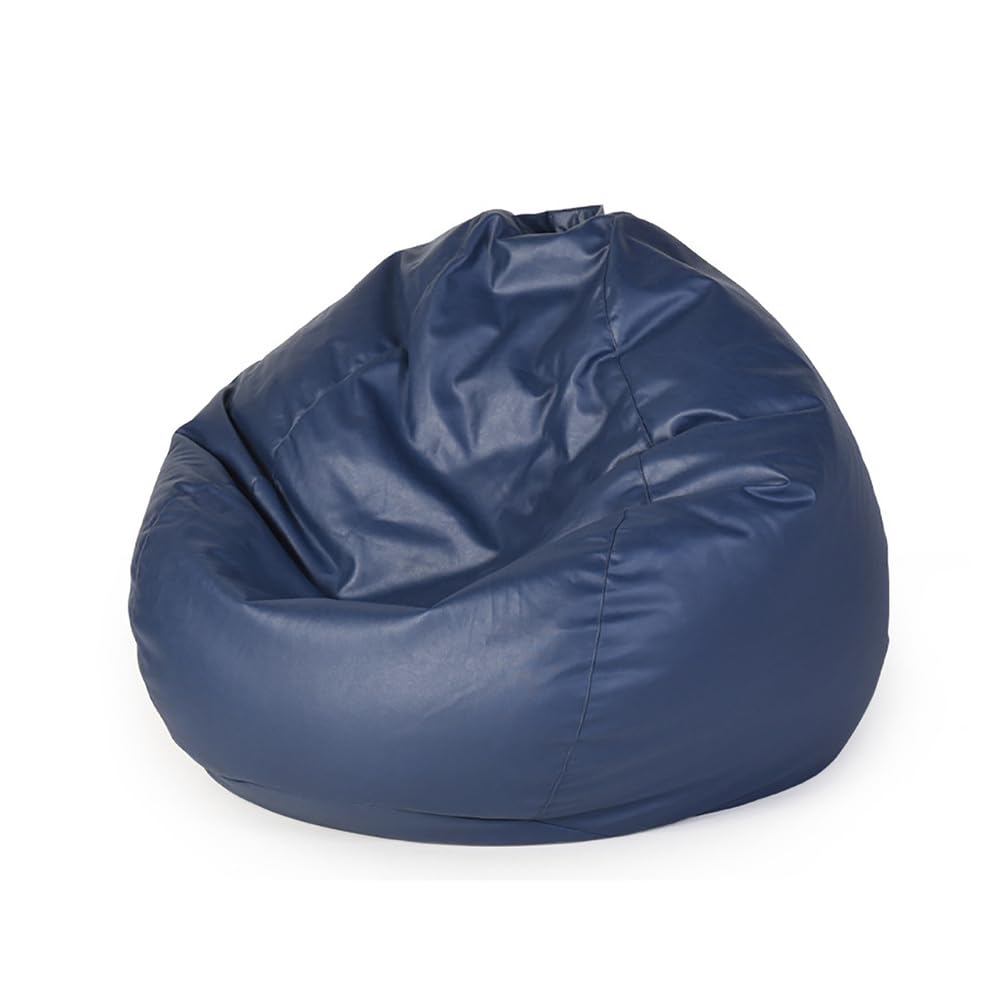 JnyDydm Kids' Bean Bag Chairs Cover Waterproof Technology Cloth Beanbag Case (No Beans) Sofa Lazy Sack for Kids, Adults, Couples - Bean Bag Chair,Blue,100 * 120cm