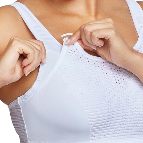 Full Figure Plus Size Custom Control Sports Bra Wirefree #1166