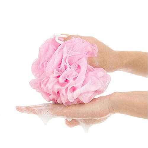 10 Pack of Bath Loofah Shower,Small Size Sponge Pouf Body Scrubber Exfoliator Scrubber Ball,Mesh Bath and Shower Sponge for Kids Women Men Body Wash Bathroom