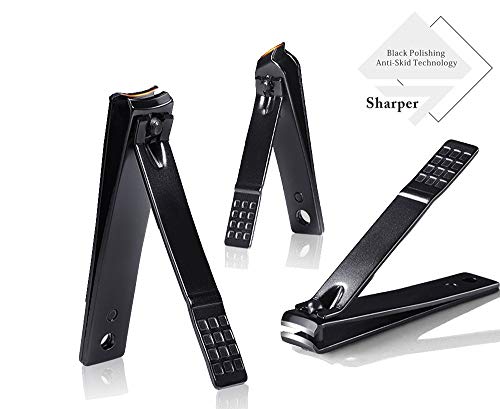 Keiby Citom Professional Stainless Steel Nail Clipper Travel & Grooming Kit Nail Tools Manicure & Pedicure Set of 15pcs wi...